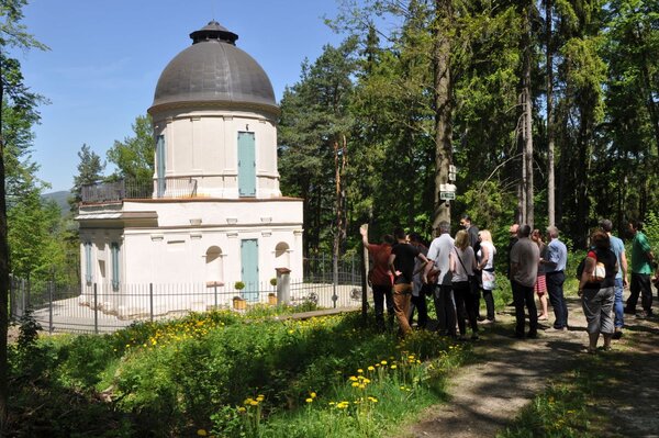 Společná exkurze NPÚ a AOPK v Českém Krumlově